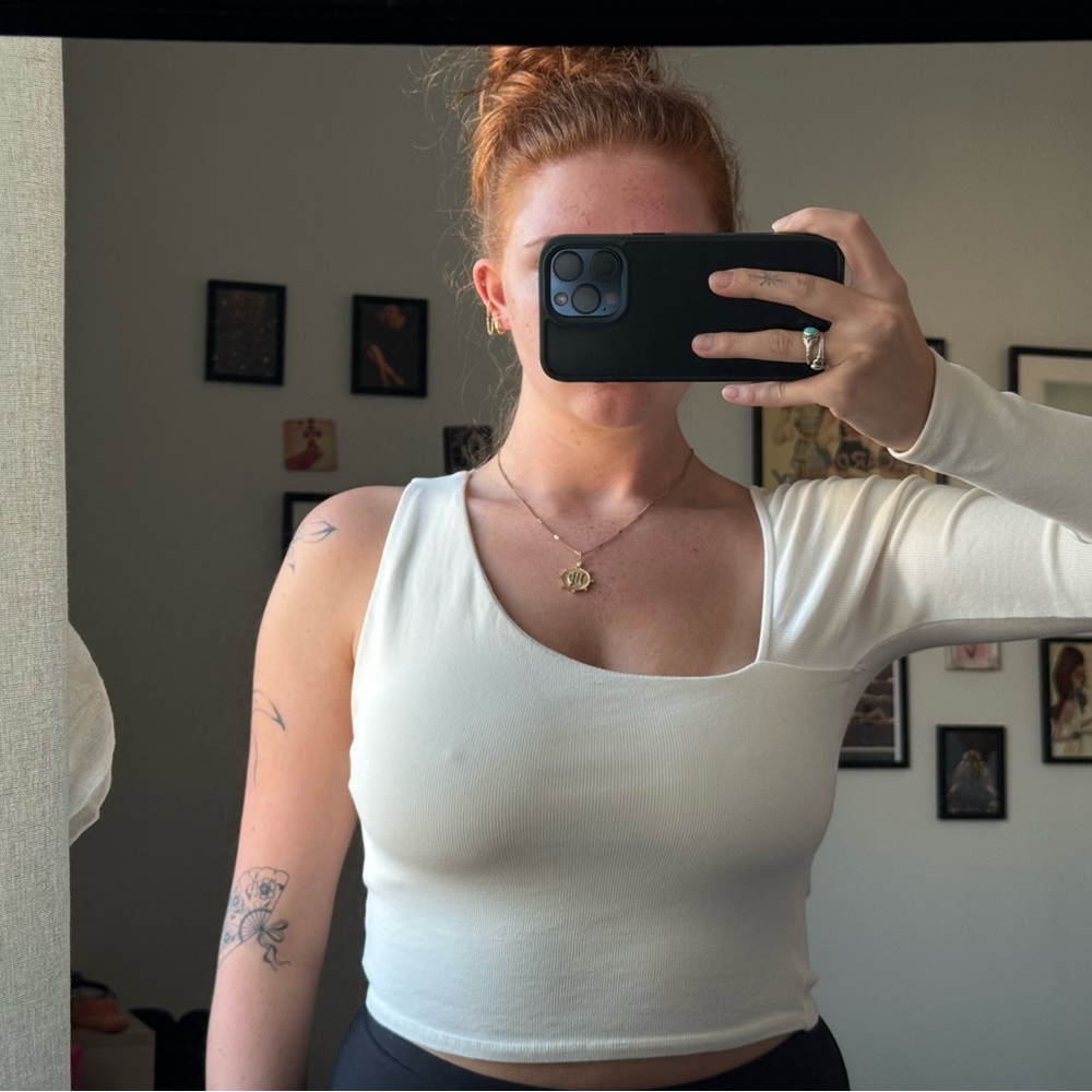 ZARA Cream Top